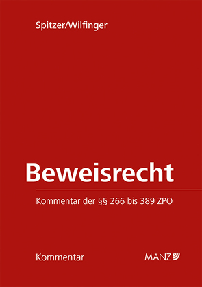 Beweisrecht von Spitzer,  Martin, Wilfinger,  Alexander