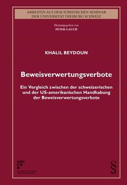 Beweisverwertungsverbote von Beydoun,  Khalil