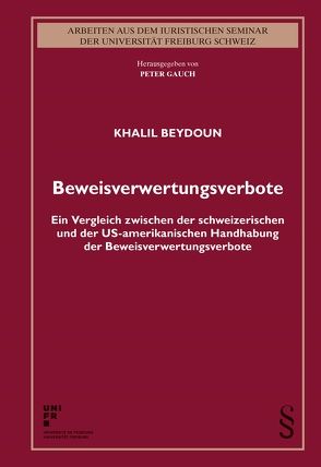 Beweisverwertungsverbote von Beydoun,  Khalil