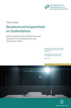 Beweisverwertungsverbote im Strafverfahren von Zong,  Yukun