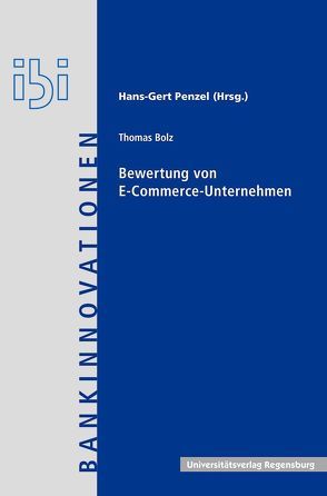 Bewertung von E-Commerce-Unternehmen von Bolz,  Thomas