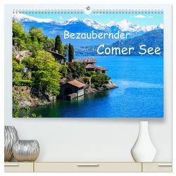 Bezaubernder Comer See (hochwertiger Premium Wandkalender 2024 DIN A2 quer), Kunstdruck in Hochglanz von Hampe,  Gabi