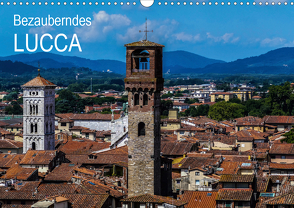 Bezauberndes Lucca (Wandkalender 2021 DIN A3 quer) von Hampe,  Gabi