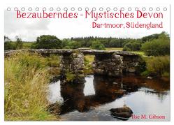 Bezauberndes – Mystisches Devon Dartmoor, Südengland (Tischkalender 2024 DIN A5 quer), CALVENDO Monatskalender von M. Gibson,  Ilse