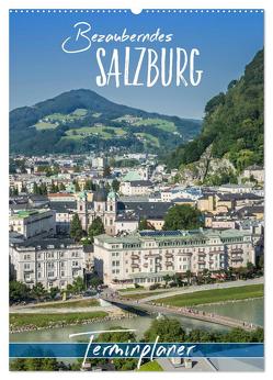 Bezauberndes SALZBURG / Terminplaner (Wandkalender 2024 DIN A2 hoch), CALVENDO Monatskalender von Viola,  Melanie