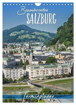 Bezauberndes SALZBURG / Terminplaner (Wandkalender 2024 DIN A4 hoch), CALVENDO Monatskalender von Viola,  Melanie