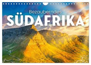 Bezauberndes Südafrika (Wandkalender 2024 DIN A4 quer), CALVENDO Monatskalender von Monkey,  Happy