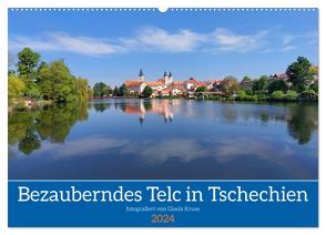 Bezauberndes Telč in Tschechien (Wandkalender 2024 DIN A2 quer), CALVENDO Monatskalender von Kruse,  Gisela