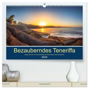 Bezauberndes Teneriffa (hochwertiger Premium Wandkalender 2024 DIN A2 quer), Kunstdruck in Hochglanz von Kelle,  Stephan