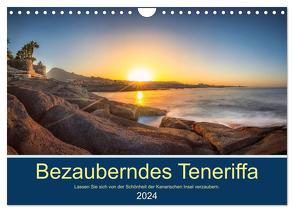 Bezauberndes Teneriffa (Wandkalender 2024 DIN A4 quer), CALVENDO Monatskalender von Kelle,  Stephan