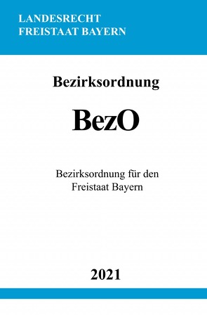 Bezirksordnung (BezO) von Studier,  Ronny