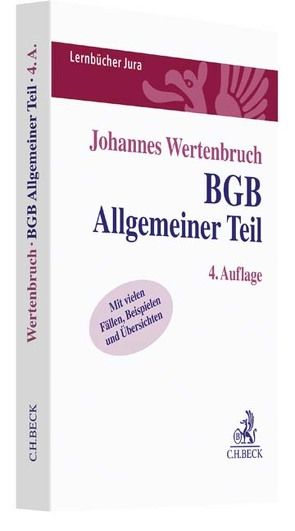 BGB Allgemeiner Teil von Wertenbruch,  Johannes