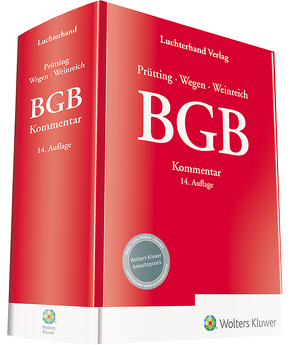 BGB Kommentar von Prütting,  Hanns, Wegen,  Gerhard, Weinreich,  Gerd
