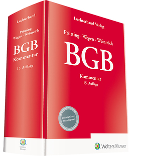 BGB Kommentar von Prütting,  Hanns, Wegen,  Gerhard, Weinreich,  Gerd