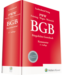 BGB Kommentar von Prütting,  Hanns, Wegen,  Gerhard, Weinreich,  Gerd