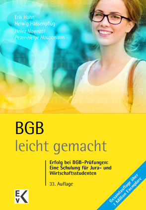 BGB – leicht gemacht von Hahn,  Erik, Hassenpflug,  Helwig, Hauptmann,  Peter-Helge, Nawratil,  Heinz