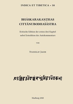 Bhaskarakanthas Cittanubodhasastra von Jager,  Stanislav