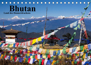 Bhutan 2023 – Land des Donnerdrachens (Tischkalender 2023 DIN A5 quer) von Rusch - www.w-rusch.de,  Winfried