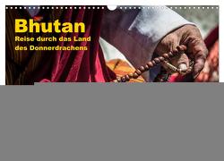 Bhutan – Reise durch das Land des Donnerdrachens (Wandkalender 2024 DIN A3 quer), CALVENDO Monatskalender von Krebs,  Thomas