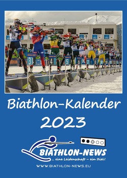 Biathlon-Wandkalender 2023 von Biathlon-News.eu,  .