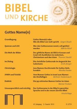 Bibel und Kirche / Gottes Name(n)