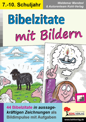 Bibelzitate mit Bildern von Autorenteam Kohl-Verlag, Mandzel,  Waldemar