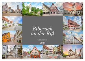 Biberach an der Riß Impressionen (Wandkalender 2024 DIN A2 quer), CALVENDO Monatskalender von Meutzner,  Dirk