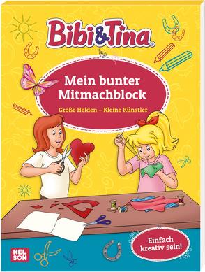 Bibi und Tina: Große Helden – Kleine Künstler: Mein bunter Mitmachblock