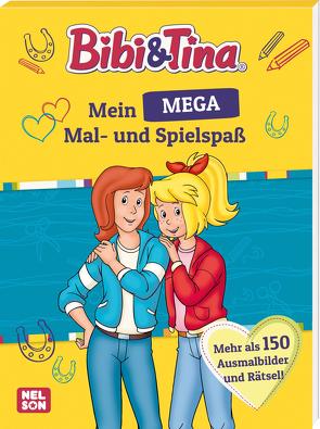 Bibi und Tina: Mein MEGA Mal- und Spielspaß