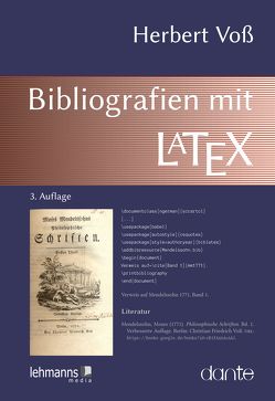 Bibliografien mit LaTeX von Voß,  Herbert