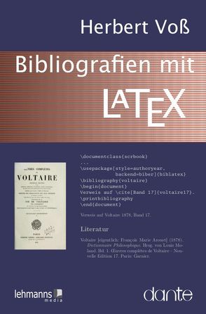 Bibliografien mit LaTeX von Voß,  Herbert