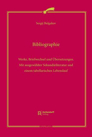 Bibliographie von Bulgakov,  Sergij