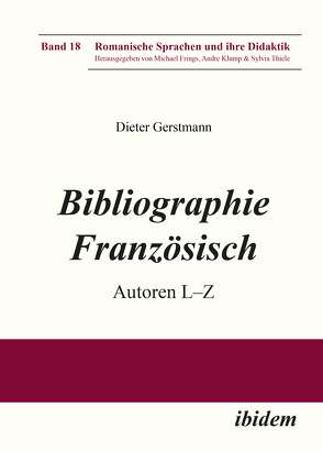 Bibliographie Französisch von Frings,  Michael, Gerstmann,  Dieter, Klump,  Andre