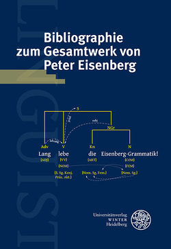 Bibliographie zum Gesamtwerk von Peter Eisenberg