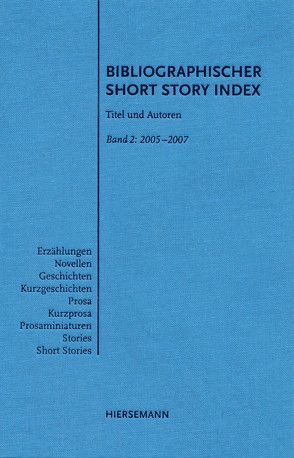 Bibliographischer Short Story Index