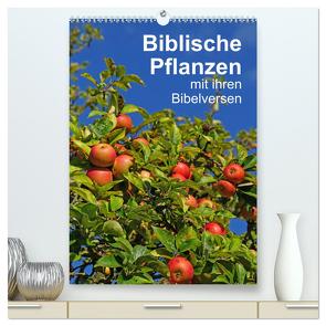 Biblische Pflanzen mit ihren Bibelversen (hochwertiger Premium Wandkalender 2024 DIN A2 hoch), Kunstdruck in Hochglanz von Vorndran,  Hans-Georg