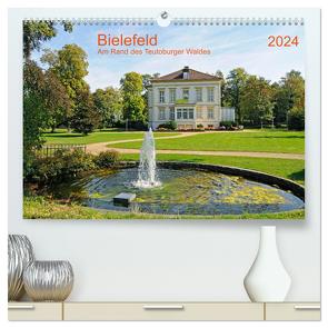 Bielefeld Am Rand des Teutoburger Waldes (hochwertiger Premium Wandkalender 2024 DIN A2 quer), Kunstdruck in Hochglanz von Selection,  Prime