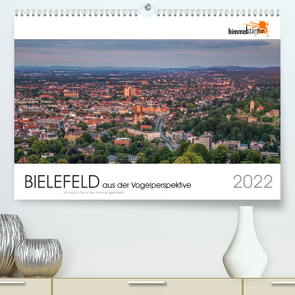 BIELEFELD aus der Vogelperspektive (Premium, hochwertiger DIN A2 Wandkalender 2022, Kunstdruck in Hochglanz) von Inh. Sandra Finger,  himmelstarter