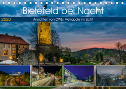 Bielefeld bei Nacht (Tischkalender 2020 DIN A5 quer) von Dumcke,  Rico