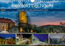 Bielefeld bei Nacht (Wandkalender 2020 DIN A4 quer) von Dumcke,  Rico