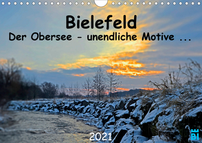 Bielefeld – Der Obersee – unendliche Motive… (Wandkalender 2021 DIN A4 quer) von Kloss,  Wolf