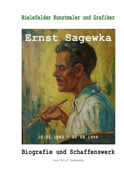 Bielefelder Kunstmaler und Grafiker Ernst Sagewka von Sagewka,  Rolf