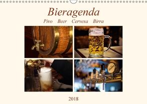 Bieragenda – Pivo Beer Cervesa Birra (Wandkalender 2018 DIN A3 quer) von M. Krahe,  Matthias