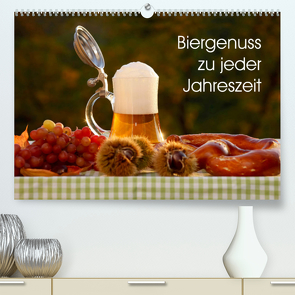 Biergenuss zu jeder Jahreszeit (Premium, hochwertiger DIN A2 Wandkalender 2023, Kunstdruck in Hochglanz) von Jäger,  Anette/Thomas