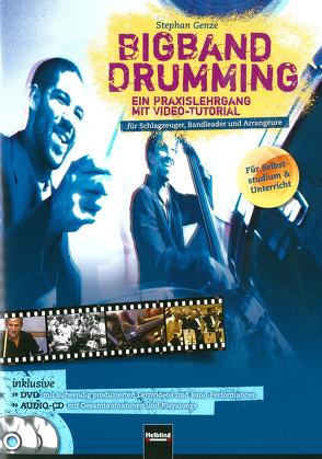 Bigband Drumming inkl. DVD und CD von Genze,  Stephan