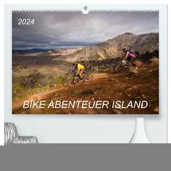 Bike Abenteuer Island (hochwertiger Premium Wandkalender 2024 DIN A2 quer), Kunstdruck in Hochglanz von Faltermaier,  Franz