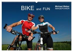 BIKE and FUN (Wandkalender 2024 DIN A2 quer), CALVENDO Monatskalender von Weber,  Michael