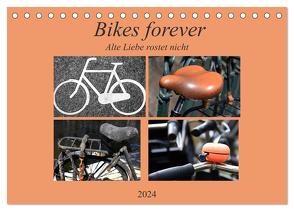 Bikes forever (Tischkalender 2024 DIN A5 quer), CALVENDO Monatskalender von Thauwald,  Pia