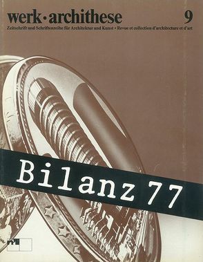 Bilanz 77 von Moos,  Stanislaus von