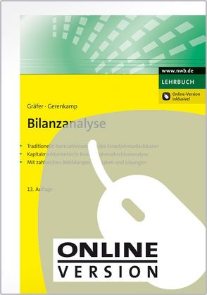 Bilanzanalyse von Gerenkamp,  Thorsten, Gräfer,  Horst